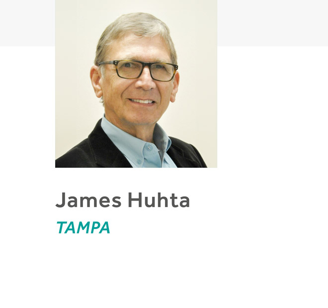 James Huhta, Tampa